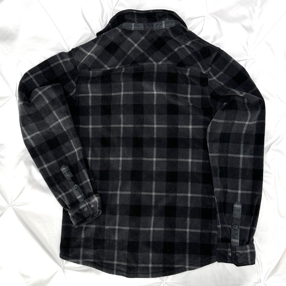 O’Neill Plaid Super Fleece Flannel Shirt - Picture 3 of 4